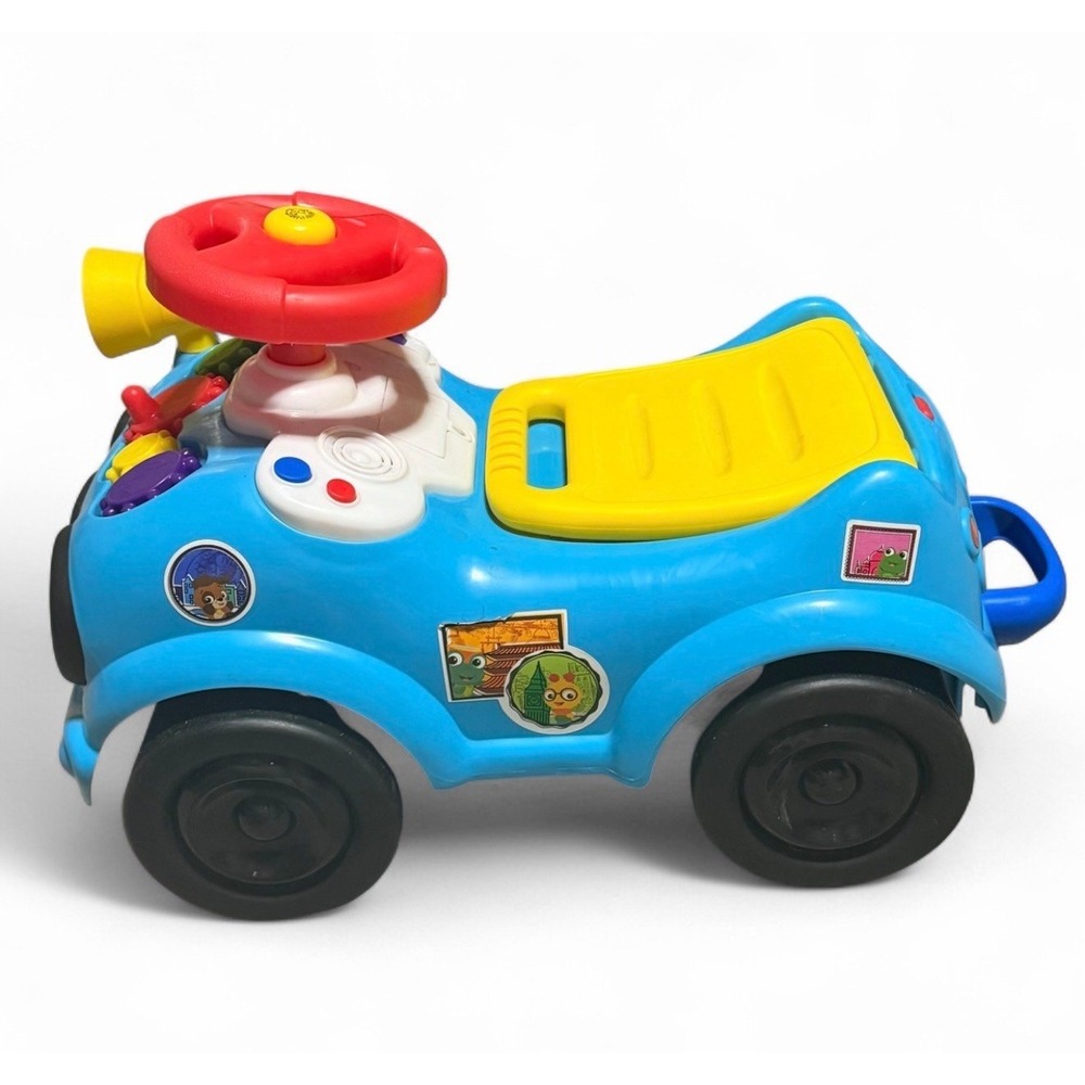 Baby Einstein Ride On Car Toy Musical Lights Steering Toddler Push Car